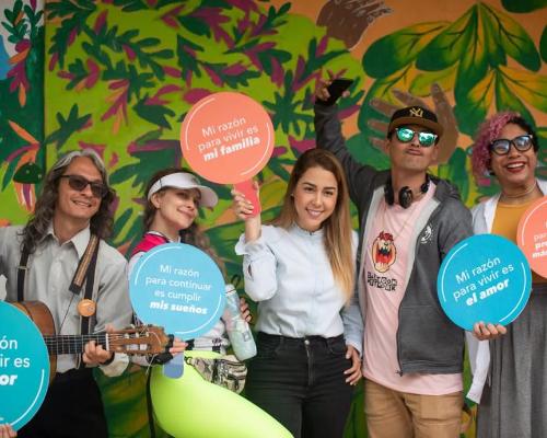 FotografoFoto Alcaldía de Medellín:Con 26 jornadas de concientización, el programa Dame Razones aporta a la salud mental de los ciudadanos. 